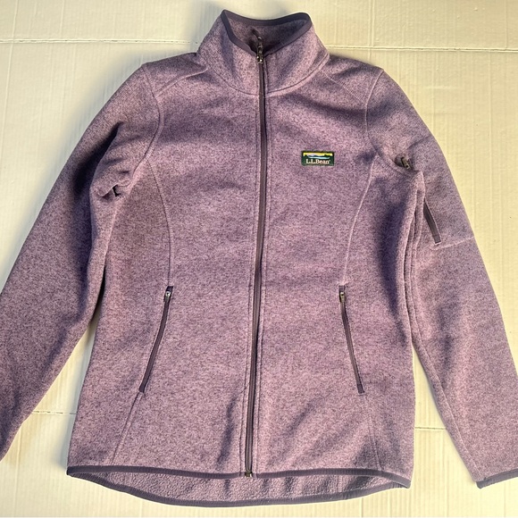 LL Bean Sweater Women's S Reg Fleece Full-Zip Jacket Gorpcore - Picture 2 of 8
